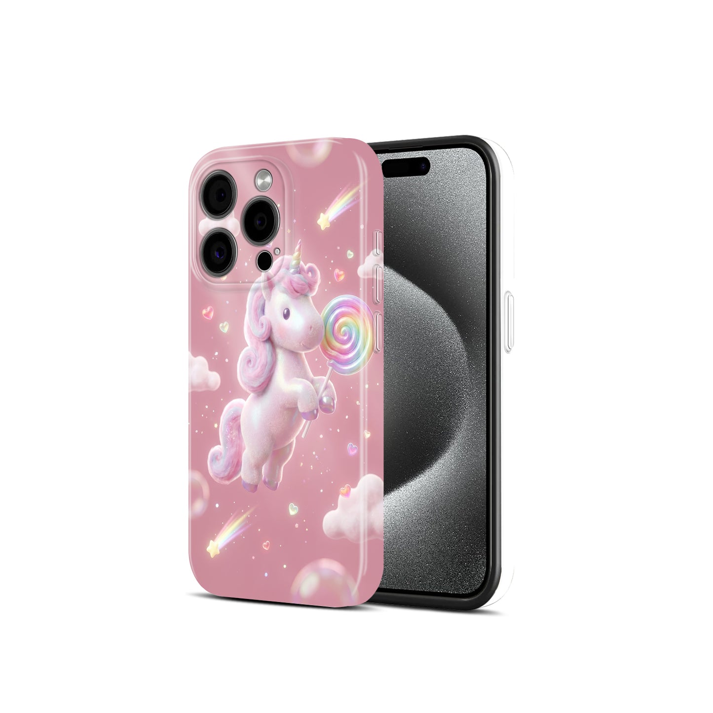 Unicorn Pink New Premium Hard Glossy (43)