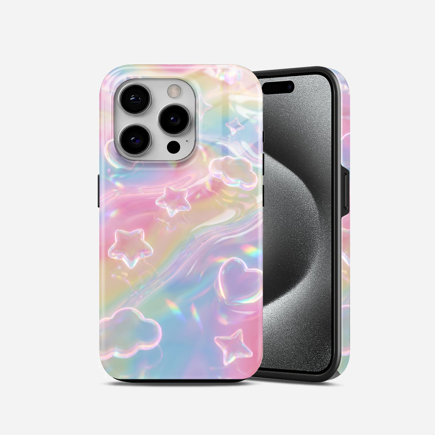 Multi Color New Premium 2 in 1 Case
