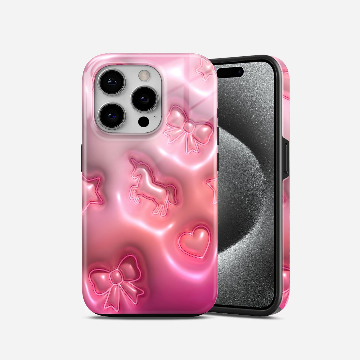 Unicorn Pink New Premium 2 in 1 Case (14)