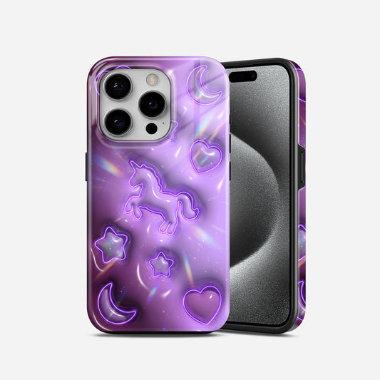 Unicorn Purple New Premium 2 in 1 Case (17)