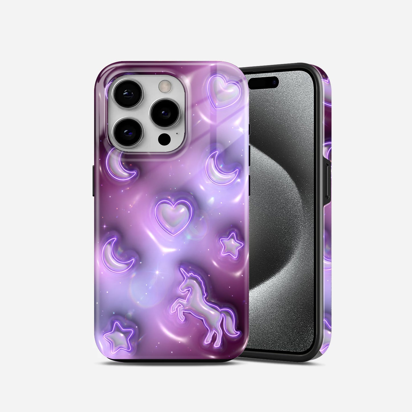 Unicorn Purple New Premium 2 in 1 Case (18)