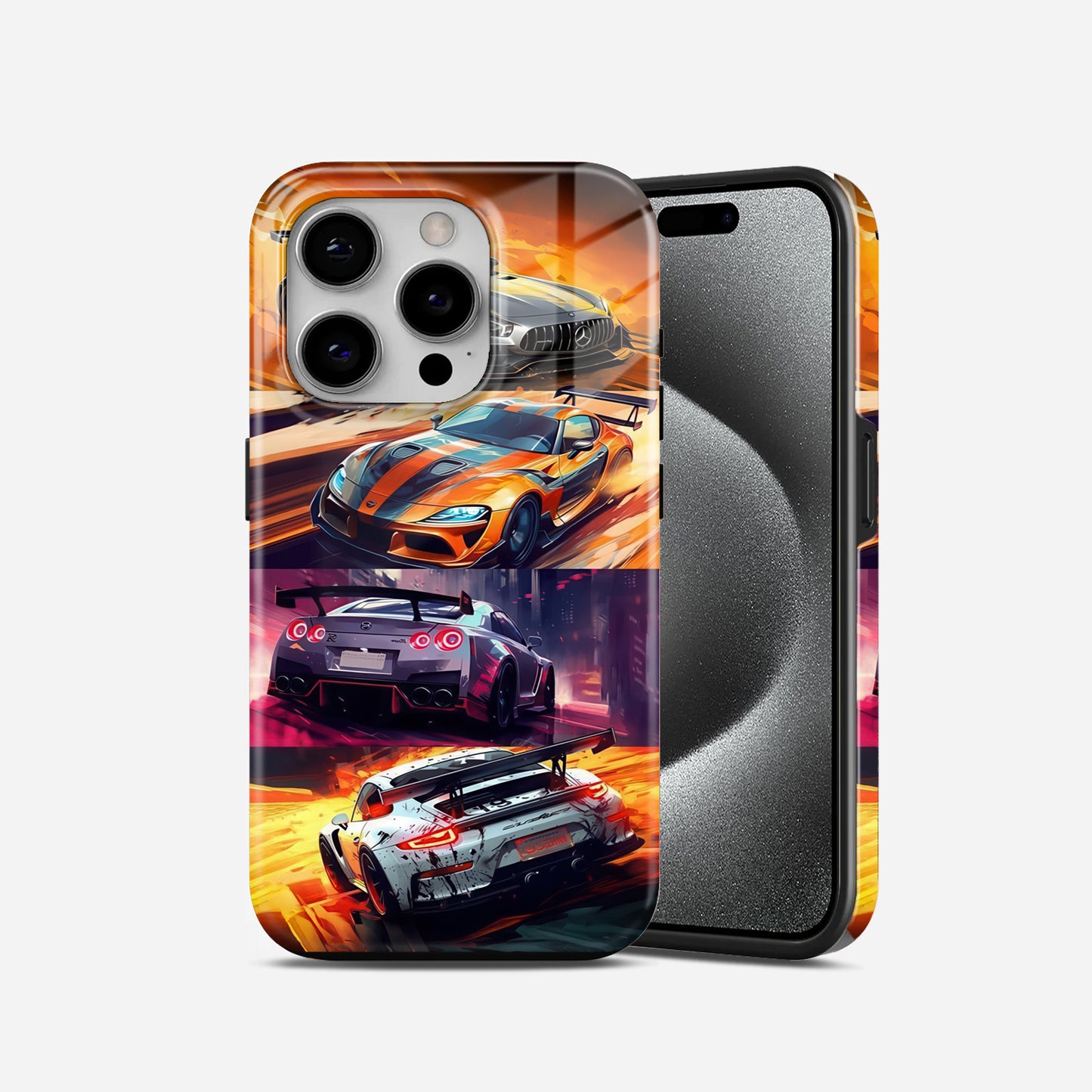 Racing Car New Premium 2 in 1 Case