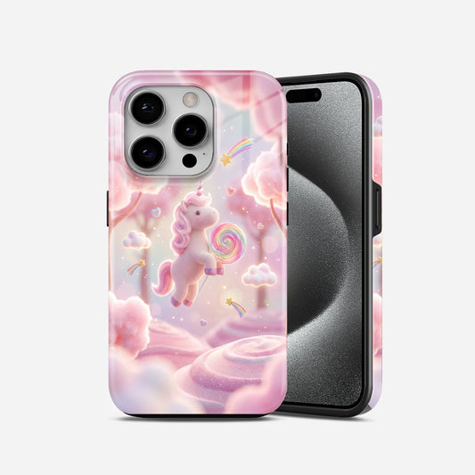 Unicorn Pink Clouds New Premium 2 in 1 Case (41)