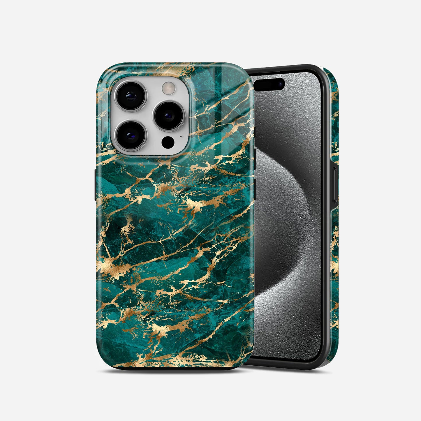 Green Marble Premium 2 in 1 Case