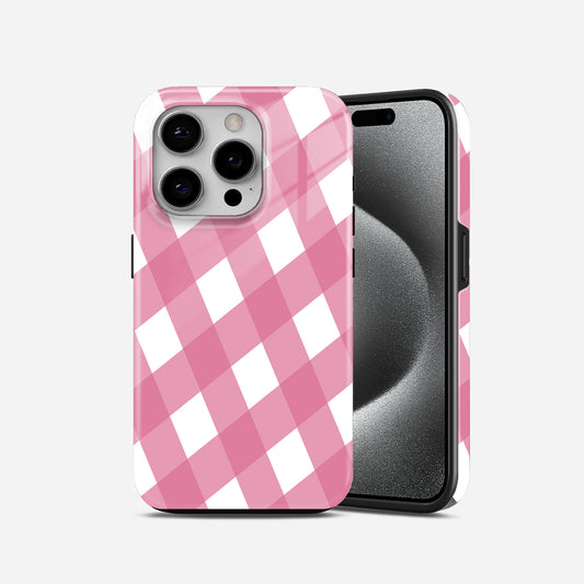 Pink Chex New Premium 2 in 1 Case